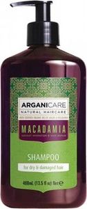 Arganicare Arganicare Macadamia Szampon do suchych i zniszczonych włosów 400 ml 1