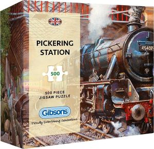 Gibsons Puzzle 500 Stacja kolejowa w Pickering/Anglia G3 1