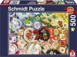 Schmidt Spiele Puzzle PQ 500 Kolorowe ozdoby G3 1
