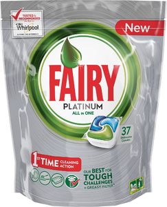 Fairy FAIRY PLATINUM GREEN TABLETKI DO ZMYWARKI 37SZT 029867 2
