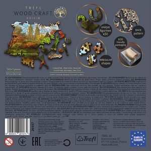 Trefl Puzzle drewniane 500+1 Central Park, Manhattan 6