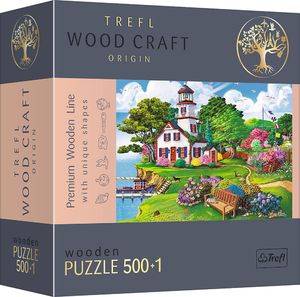 Trefl Puzzle drewniane 500+1 Letnia przystań TREFL 1