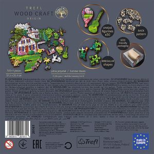 Trefl Puzzle drewniane 500+1 Letnia przystań TREFL 6