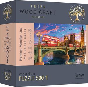 Trefl Puzzle drewniane 500+1 Londyn TREFL 1