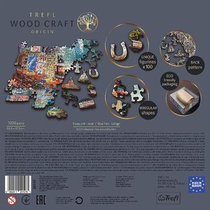Trefl Puzzle drewniane 1000 Nowy Jork - kolaż TREFL 4