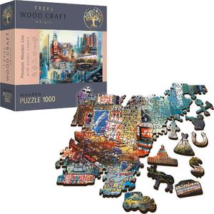 Trefl Puzzle drewniane 1000 Nowy Jork - kolaż TREFL 6