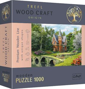 Trefl Puzzle drewniane 1000 Wiktoriański dom TREFL 1