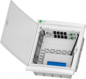 Elektro-Plast Rozdzielnica multimedialna p/t RP 2X12 IP40 drzwi białe 2435-20 1