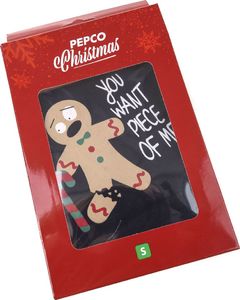 Pepco PEPCO Bokserki męskie ze świątecznym motywem L Ciemnogranatowy 2