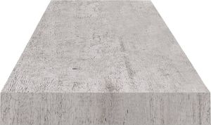 vidaXL Półki ścienne, 4 szt., szarość betonu, 90 x 23,5 x 3,8 cm MDF 6