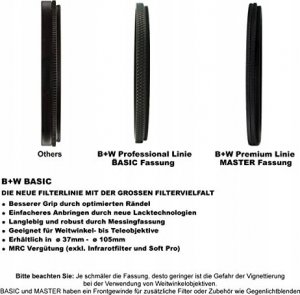 Filtr B&W International B+W Filter Red Light 590 MRC Basic 67mm 5