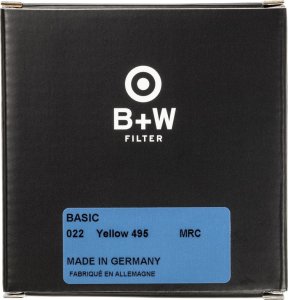 Filtr B&W International B+W Filter Yellow 495 MRC Basic 67mm 2