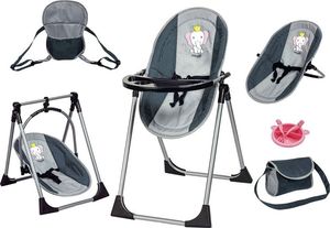 Woopie WOOPIE ROYAL Zestaw Opiekunka dla Lalki 5w1 + Zestaw do Karmienia 2