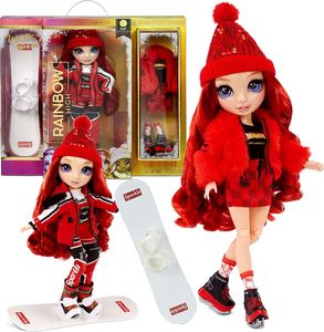 MGA Rainbow High Winter Break Fashion Doll- Ruby Anderson Czerwony 2