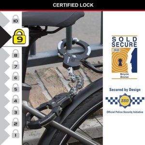 MasterLock Master Lock Street Cuff with Key long 8290EURDPRO 5