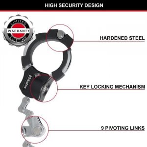 MasterLock Master Lock Street Cuff with Key long 8290EURDPRO 6