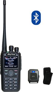 Krótkofalówka AnyTone AnyTone AT-D878UV II Plus z APRS, BlueTooth - SP-DMR radiotelefon DMR + FM, MotoTRBO Tier I i II z obsługą 5 DMR ID 1