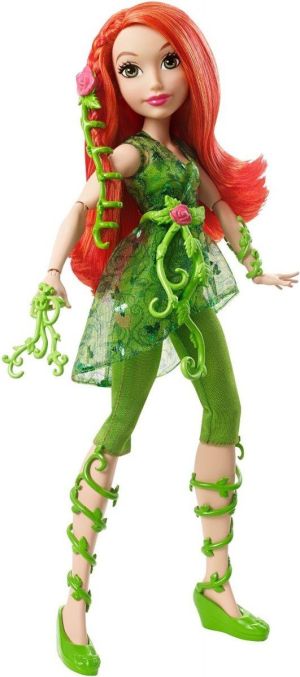 Lalka Barbie Mattel BARBIE Lalki superbohaterka Poison Ivy (DLT67) 1