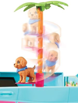 Mattel BARBIE Wakacyjny pojazd piesków - DLY33 5