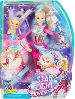Lalka Barbie Mattel BARBIE i latajacy kotek (DWD24) 3