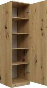 Topeshop SZAFA GARDEROBA DRZWI PÓŁKI SD-50 DĄB ARTISAN 2