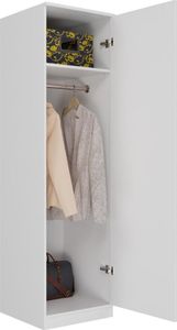 Topeshop Szafa MALWA SD-50 biała 2