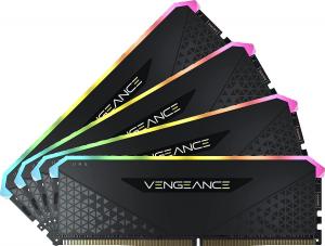 Pamięć Corsair Vengeance RGB RS, DDR4, 64 GB, 3200MHz, CL16 (CMG64GX4M4E3200C16) 1
