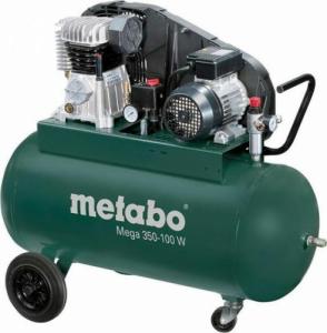 Sprężarka Metabo METABO.SPRĘŻARKA MEGA 350-100 W 230V 90L 10BAR 250L/MIN OLEJOWA +PLECAK METPL1213601538000 1