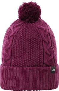 The North Face Czapka zimowa The North Face W Cable Minna Beanie damska : Kolor - Fioletowy 1