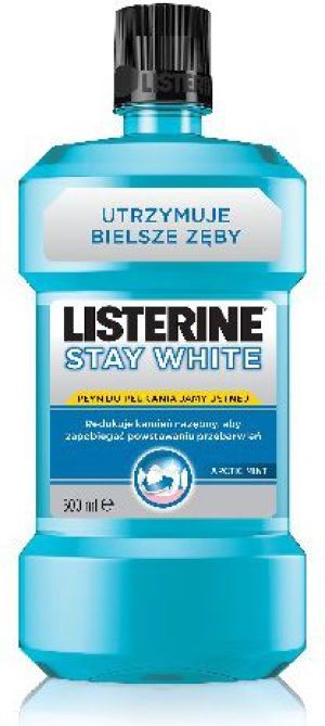 Listerine  Płyn Stay White 500ml (7312401) 1