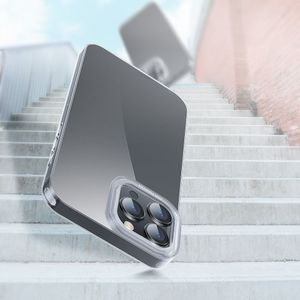 Baseus Baseus Simple Series Case przezroczyste żelowe etui iPhone 13 Pro Max przezroczysty (ARAJ000202) 14