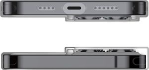 Baseus Baseus Simple Series Case przezroczyste żelowe etui iPhone 13 Pro Max czarny (ARAJ000501) 7