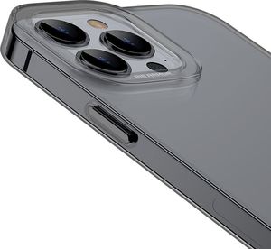 Baseus Baseus Simple Series Case przezroczyste żelowe etui iPhone 13 Pro Max czarny (ARAJ000501) 8