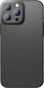 Baseus Baseus Glitter Case przezroczyste etui pokrowiec iPhone 13 Pro czarny (ARMC000101) 1