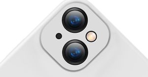 Baseus Baseus Liquid Gel Case silikonowe etui pokrowiec do iPhone 13 biały (ARYT000302) 13