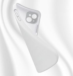 Baseus Baseus Liquid Gel Case silikonowe etui pokrowiec do iPhone 13 biały (ARYT000302) 14