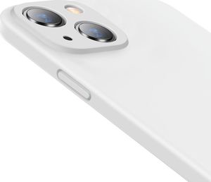 Baseus Baseus Liquid Gel Case silikonowe etui pokrowiec do iPhone 13 biały (ARYT000302) 9