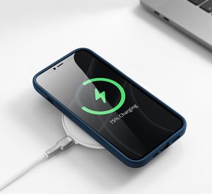 Baseus Baseus Liquid Gel Case silikonowe etui pokrowiec do iPhone 13 Pro niebieski (ARYT000703) 12