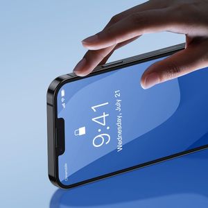 Baseus Baseus 2x szkło hartowane 0,3 mm Anti Blue Light iPhone 13 Pro / iPhone 13 (SGBL020402) (case friendly) 11