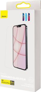 Baseus Baseus 2x szkło hartowane 0,3 mm Anti Blue Light iPhone 13 Pro / iPhone 13 (SGBL020402) (case friendly) 5
