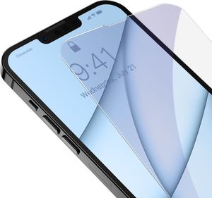 Baseus Baseus 2x szkło hartowane 0,3 mm Anti Blue Light iPhone 13 mini (SGBL020302) (case friendly) 9