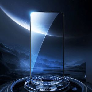 Baseus Baseus 0,23mm Full Screen Glass 2x szkło hartowane do iPhone 13 Pro / iPhone 13 na cały ekran z ramką czarny (SGQP020101) 11