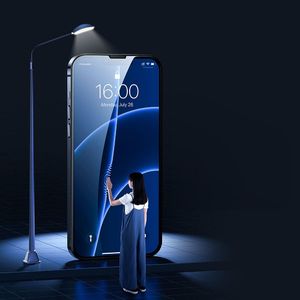 Baseus Baseus 0,23mm Full Screen Glass 2x szkło hartowane do iPhone 13 Pro / iPhone 13 na cały ekran z ramką czarny (SGQP020101) 12