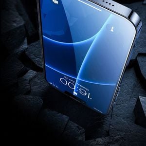 Baseus Baseus 0,23mm Full Screen Glass 2x szkło hartowane do iPhone 13 Pro / iPhone 13 na cały ekran z ramką czarny (SGQP020101) 15