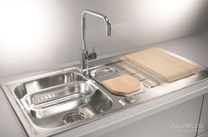 Zlewozmywak Alveus LINE MAXIM 10  stalowy satynowy 4