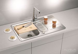 Zlewozmywak Alveus LINE MAXIM 10  stalowy satynowy 6