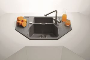 Zlewozmywak Alveus Sensual 60  granitowy steel 5