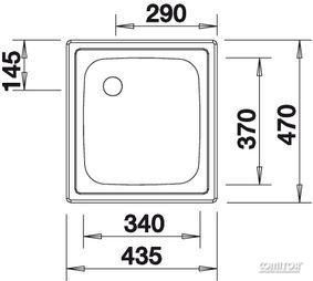 Zlewozmywak Alveus BLANCO TOP EE 4 x 4 2