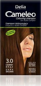 Delia Delia Cosmetics Cameleo Szampon koloryzujący 3.0 ciemny brąz 1
