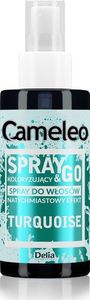 Delia Delia Cosmetics Cameleo Spray & Go Spray koloryzujący do włosów - TURQUOISE 150ml 1